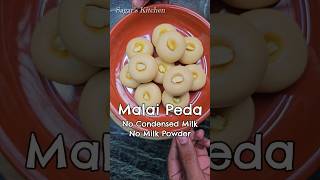 Pure amp Original Malai Peda Recipe Step by Step Shorts Sweet [upl. by Naleag]