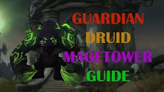 Guardian Druid  Mage Tower  Guide  Voice  Fails  Dragonflight Season 4 1027 [upl. by Elitnahc]