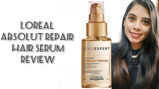 LOREAL ABSOLUT REPAIR LIPIDIUM REVIEW  Loreal absolut repair lipidium serum review [upl. by Tillion]