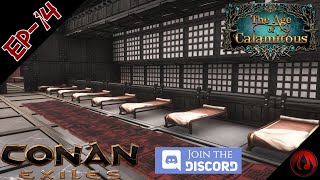 Conan Exiles Age of Calamitous Ep 14  Starting The Barracks [upl. by Anyat]