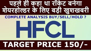 hfcl share latest news  hfcl latest news  hfcl share analysis  hfcl share news and target price [upl. by Grevera642]