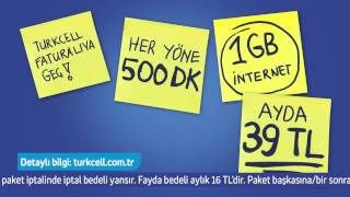 Turkcell Faturalıya Geçmenin Tam Zamanı [upl. by Adams]