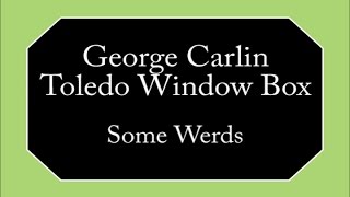 George Carlin  Some Werds [upl. by Teuton]