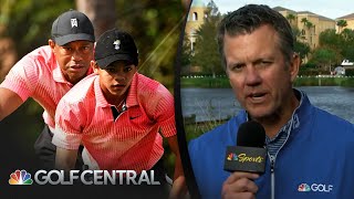 Tiger and Charlie Woods gearing up to compete at PNC Championship  Golf Central  Golf Channel [upl. by Sefton]