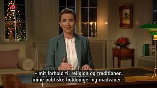 Statsministerens nytårstale 2020 Mette Frederiksen [upl. by Oicneconi147]