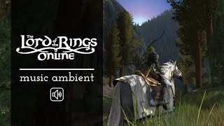 Nostalgic Melodies of LOTRO  Calm Music from The Lord of the Rings Online [upl. by Nerrat]