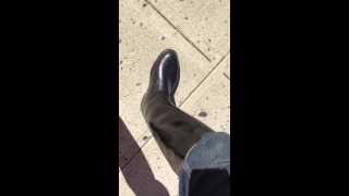 Wear Rubber Riding Boots on the Street [upl. by Aicineohp]