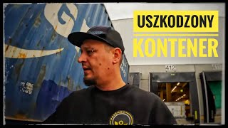 Uszkodzony kontener 🥴  Egzamin na APM II w Rotterdamie [upl. by Laurene]