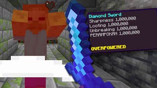 Minecraft TAPI ENCHANT LEVEL 1 JUTA [upl. by Derrek]