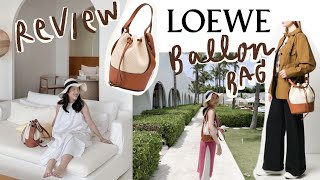 Review กระเป๋า Loewe Balloon Bag  Khwankhong [upl. by Moser762]