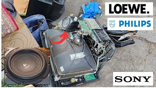 Speaker Finding 49 Loewe Nemos TV with DVC sub Logitech Z623 Philips Cineos LCD TV and More [upl. by Kanor]