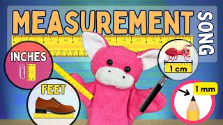 Measurement Song with Customary and Metric Measurement by Math Notes with Rocko [upl. by Annyahs]