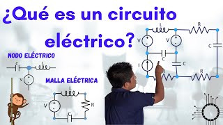 Qué es un CIRCUITO ELÉCTRICO y sus PARTES⚡ ⮞ MALLAS  NODOS  LAZOS  EXPLICACIÓN FÁCIL  😁 [upl. by Mavilia]