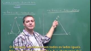 Geometria  Aula 14  Classificação de triângulos  Legendado [upl. by Cesar]