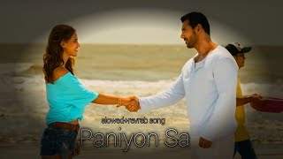 Paniyon Sa slowedrevreb song Satyameva Jayate John Abraham p1 [upl. by Smitt]