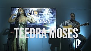 TEEDRA MOSES EXCLUSIVELY PERFORMS “RESCUE ME” ACOUSTIC ADTVlive [upl. by Ziom]