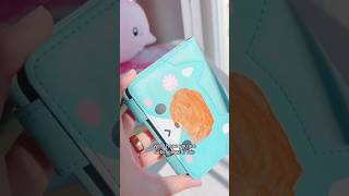 Turning my wallet into a CHEETO 🩵🦊 kawaii wallet [upl. by Ytak]