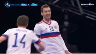 Portugal vs Russia Euro Futsal Final 2022 [upl. by Llehsam18]