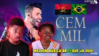 REACT GRINGOS REAGINDO a Gusttavo Lima  Cem Mil  DVD O Embaixador Ao Vivo [upl. by Aguayo]