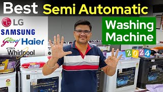 Best semi automatic washing machine 2024 ⚡ Semi automatic washing machine ⚡Best washing machine 2024 [upl. by Zennas175]