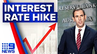 RBA announces biggest interest rate hike in more than 22 years  9 News Australia [upl. by Yraunaj]