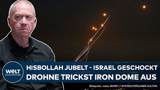 HISBOLLAH KNACKT IRON DOME Keine Warnung vor tödlichem Drohnenangriff  Was lief in Israel schief [upl. by Nefets]