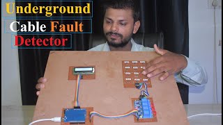 Underground Cable Fault Detector Project Low Budget Electrical Engineering Project technology [upl. by Ateuqal361]