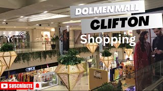 Dolmen mall Clifton karachi ♥️ Shopping [upl. by Yorker]