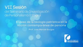 VII Sesión del Seminario de Investigación de Personalismo Integral [upl. by Essilem176]