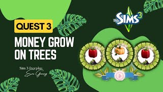 The Sim free play  The money grows on trees quest walk through and tutorial Earn money [upl. by Shayn]