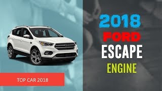 2018 Ford Escape Engine and Transmission Review [upl. by Annawt]