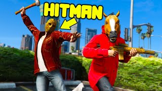 Surviving A Hitman in GTA 5 RP [upl. by Yeclehc]