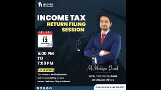 Session on Filling of Income Tax Return and Wealth Statement Salaried Individual  Tax Year 2024 [upl. by Aikemaj]