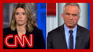 CNN anchor confronts RFK Jr by replaying his comments on vaccines [upl. by Ycnuahc530]