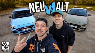 Hyundai i30n Facelift DKG Automatik  Alt vs Neu  2022  MoWo [upl. by Viridissa]