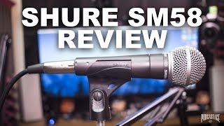 Shure SM58 Dynamic Mic Review  Test [upl. by Merton]