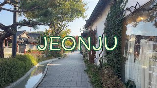 VLOG  전주 여행 필수코스 ☕️  소품샵 투어  전주 한옥마을  가을 거리 🍁 [upl. by Benedick]