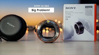 Watch before you buy  Sony LA EA5 Adapter  AMount to EMount Adapter [upl. by Ruffi]