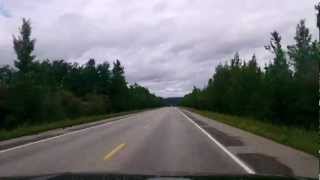 Drivelapse  Delta Junction AK to Fairbanks AK [upl. by Aenit]