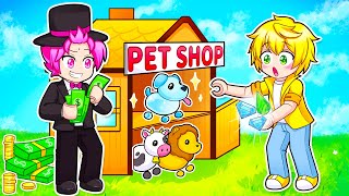 I Made a PET STORE in Roblox Bedwars [upl. by Alguire]