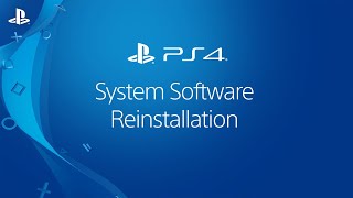 Reinstalling System Software  PS4 [upl. by Uaeb]