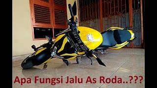 Test jatuh  Jalu As Roda motor fungsinya ini [upl. by Maffei]