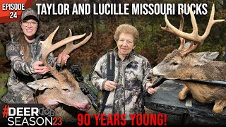 Taylor amp Lucille Drury’s Missouri Archery Bucks 90 Years Young  Deer Season ‘23 [upl. by Heinrick109]