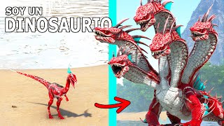 LA HISTORIA DEL DINOSAURIO HYDRA DRAGÓN Evoluciono y robo el poder de Kaiju ARK Soy un Dinosaurio [upl. by Kcirred186]