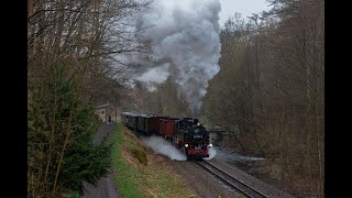 GmP Dampfzug im Weißerritztal [upl. by Aniuqaoj]