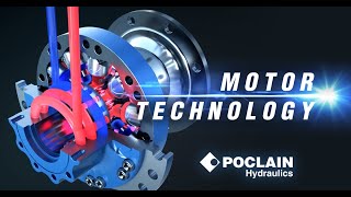 Poclain Hydraulics Motor Technology [upl. by Haissi789]