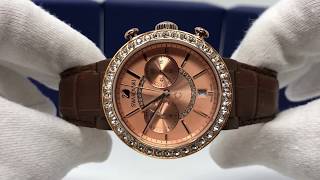 Swarovski Chronograph Watch Citra Sphere Brown 5183367 [upl. by Naed149]