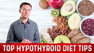 Top Hypothyroid Diet Tips – DrBerg Gives Hypothyroidism Diet Ideas [upl. by Evelina]