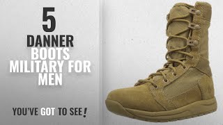 Top 10 Danner Boots Military  Winter 2018  Danner Mens Tachyon 8 Inch Military and Tactical [upl. by Boeke]