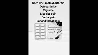 Diclofenac potassium tabletDiclofenac potassium tabletuseside effectsshort video [upl. by Aleetha]